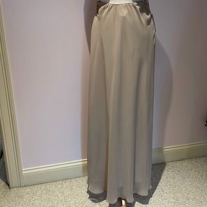 Alex Evenings beige dress skirt